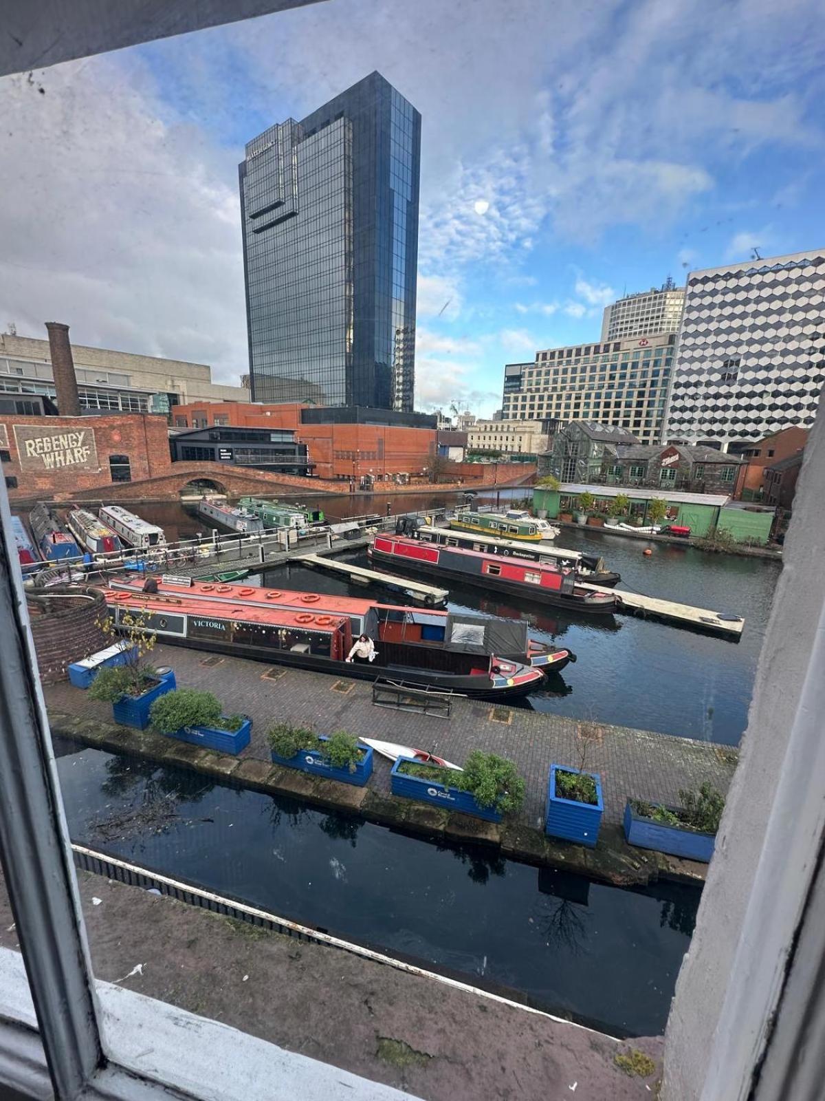Cozy Flat By Birmingham Canals & City Centre Exterior foto